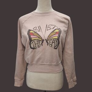 Rivet & Thread Butterfly Raglan Sweatshirt XS Madewell Limited Edition Sweater